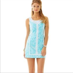 Lilly Pulitzer Macfarlane Shift Dress in Teal